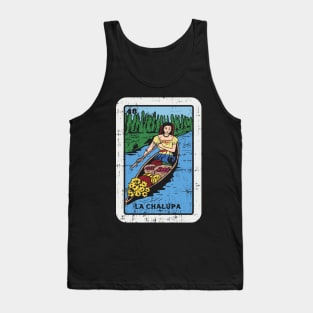 Mexican La Chalupa lottery traditional Bingo Culture Tank Top